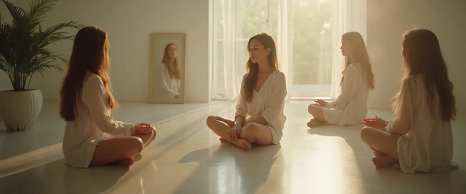 Person practicing daily self exploration self awareness techniques through mindful reflection