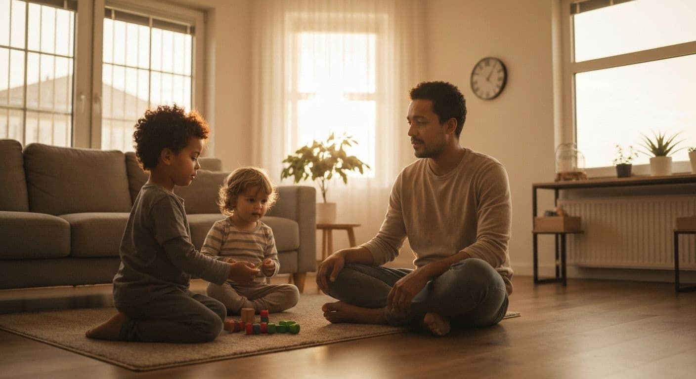 How Working Parents Can Practice माइंडफुलनेस During Evening Family Time