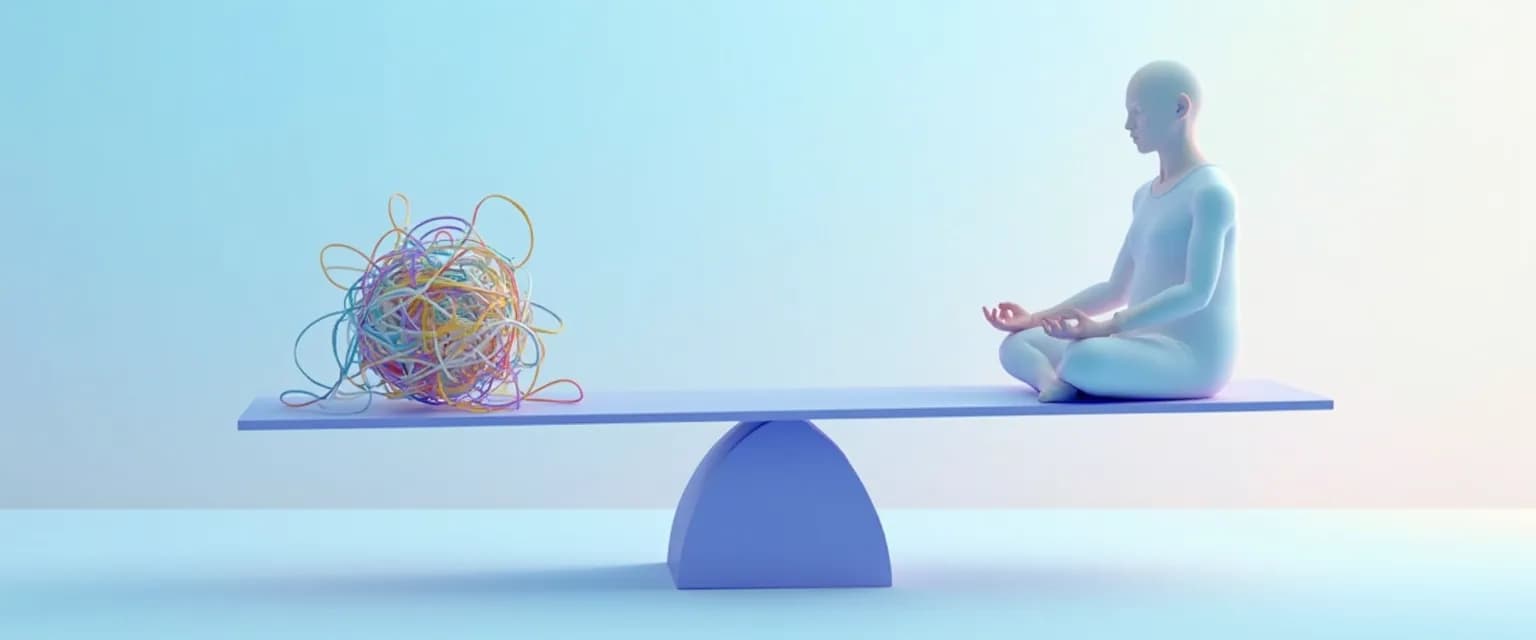 Person practicing self awareness: learning to know oneself through mindful reflection