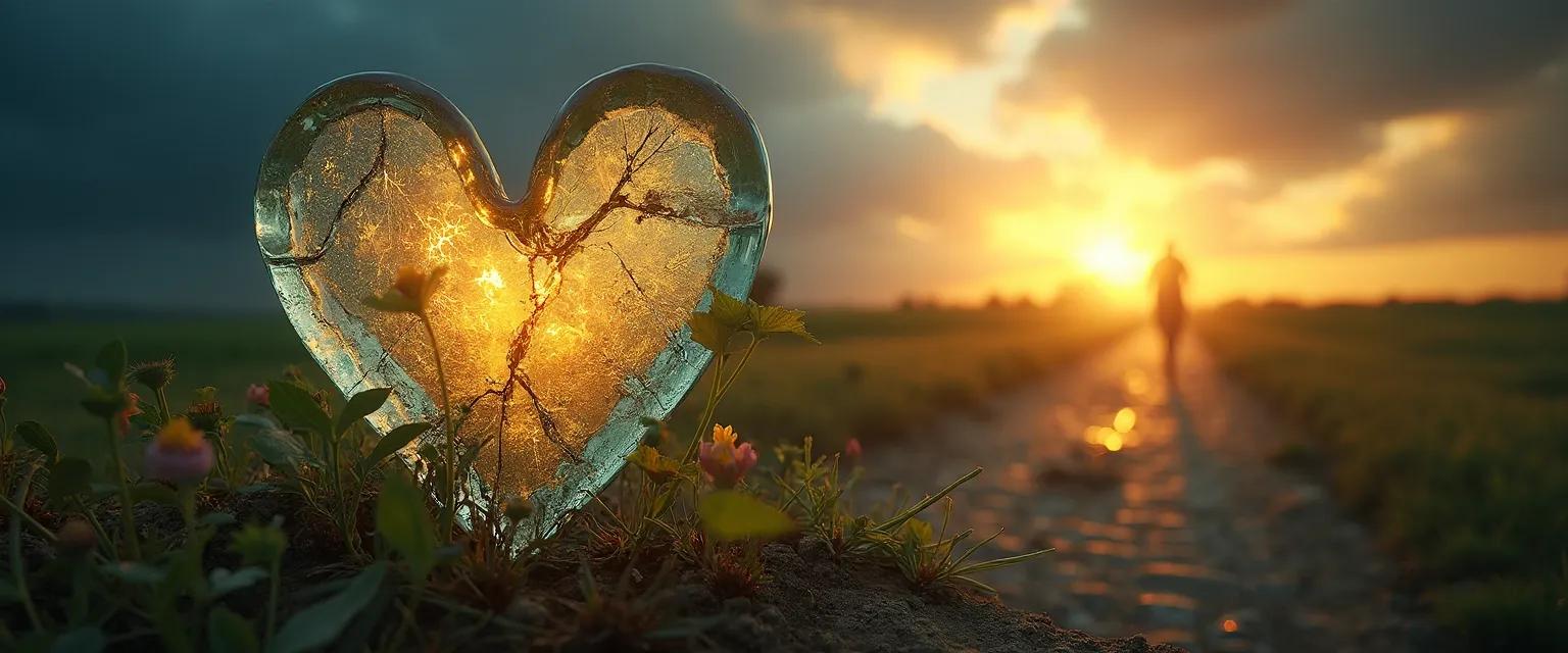 Person finding happiness and joy after heartbreak, illustrating the heartbreak happiness journey