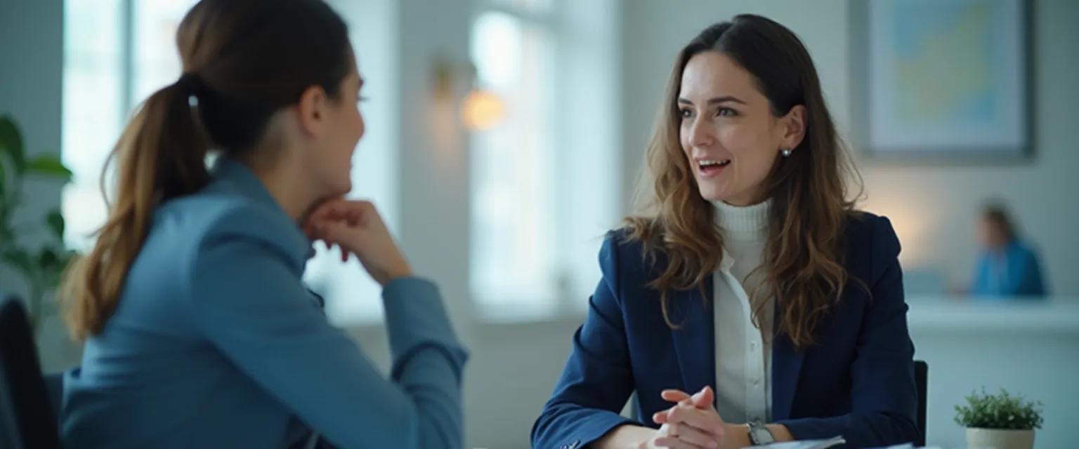 Business professionals demonstrating the pros of emotional intelligence during a negotiation