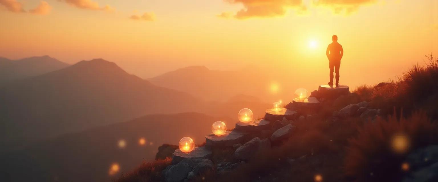 Person practicing daily micro-habits for anxiety and emotional resilience