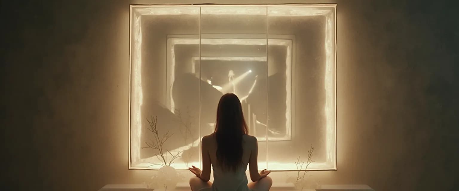 Person practicing daily self-reflection to improve awareness of yourself