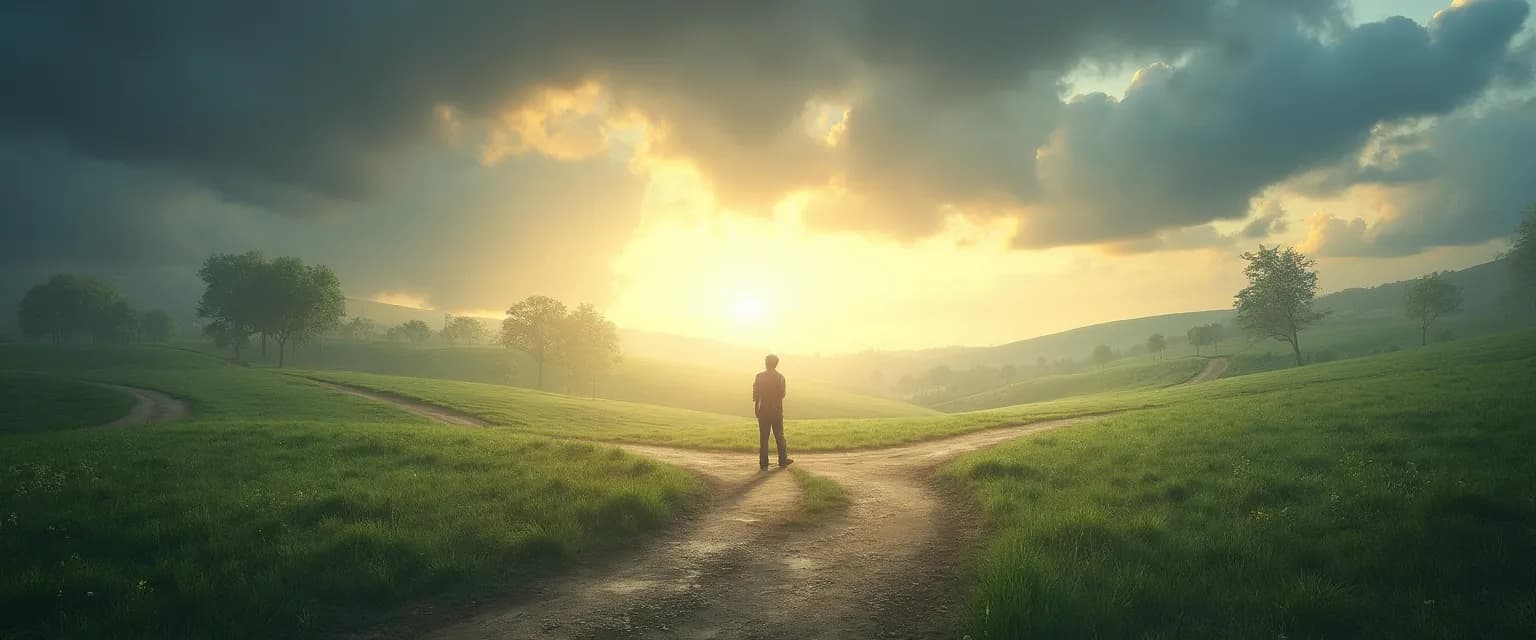 Topographical map illustrating the stages of heartbreak as emotional terrain