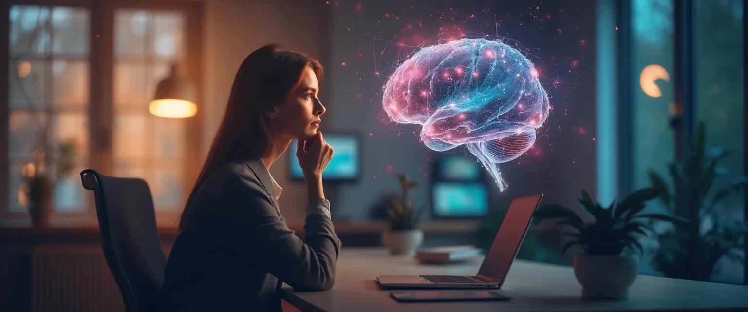 Business leader applying the founder of emotional intelligence's principles in a meeting