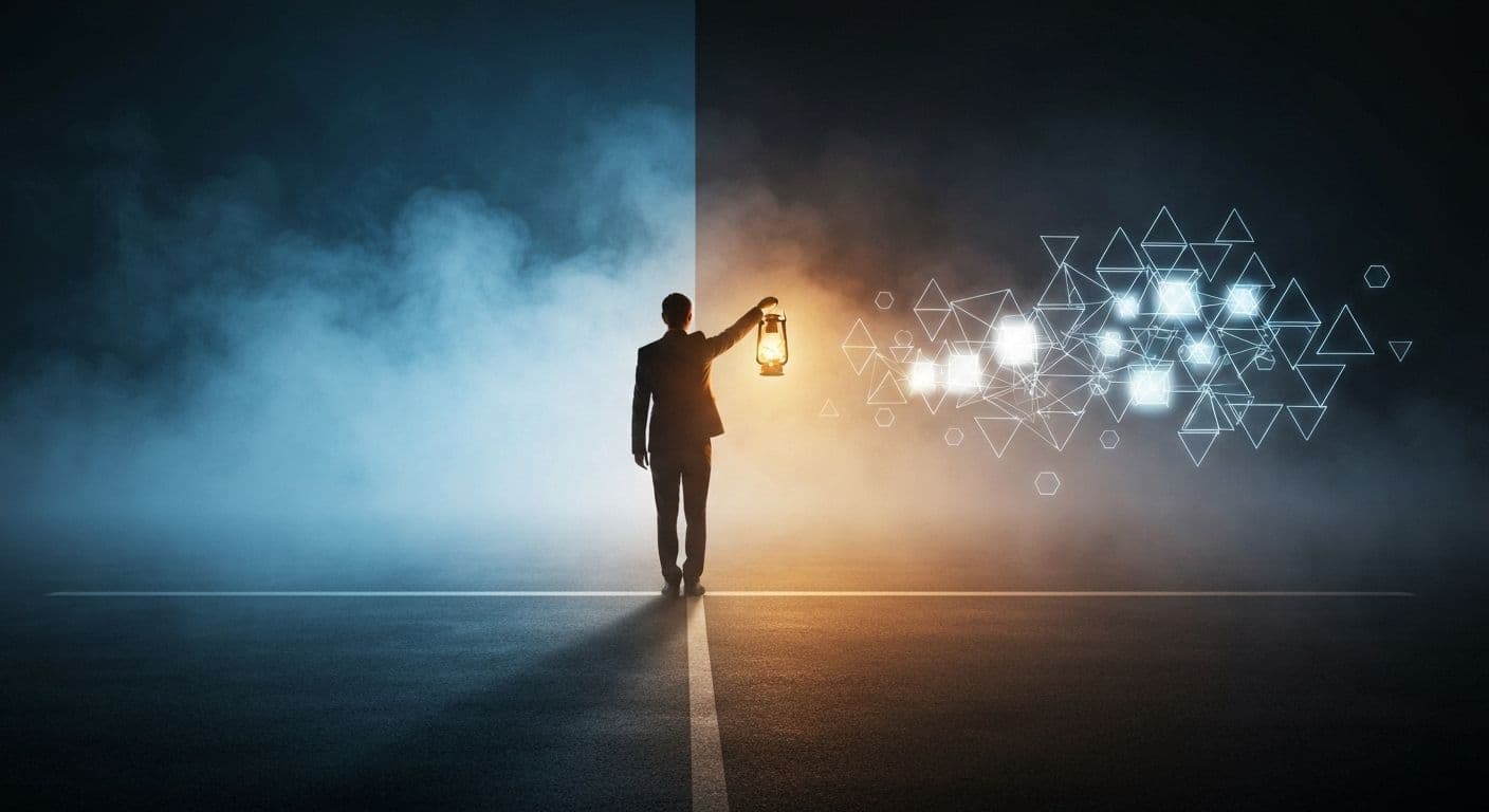 Person practicing critical thinking and self awareness to manage emotional reactions and make clear decisions