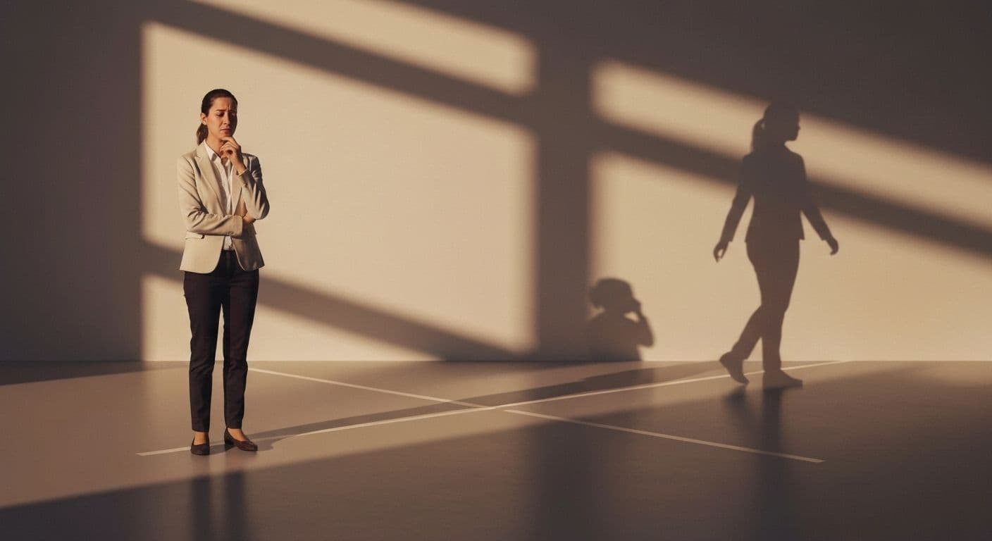 Person reflecting on self-awareness, social awareness, self-management, and relationship management skills for emotional intelligence