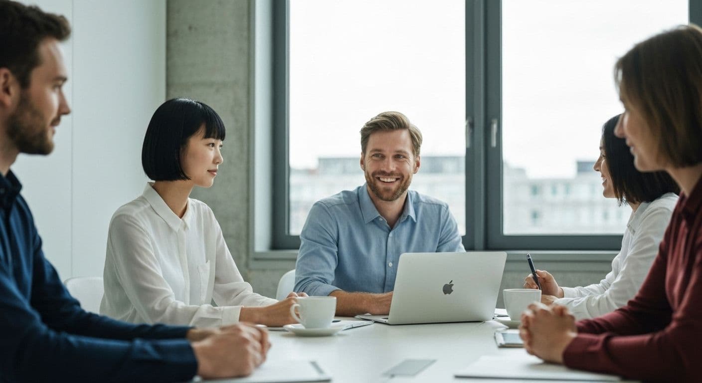 Person offering comfort and support showing what to say to someone that has lost someone