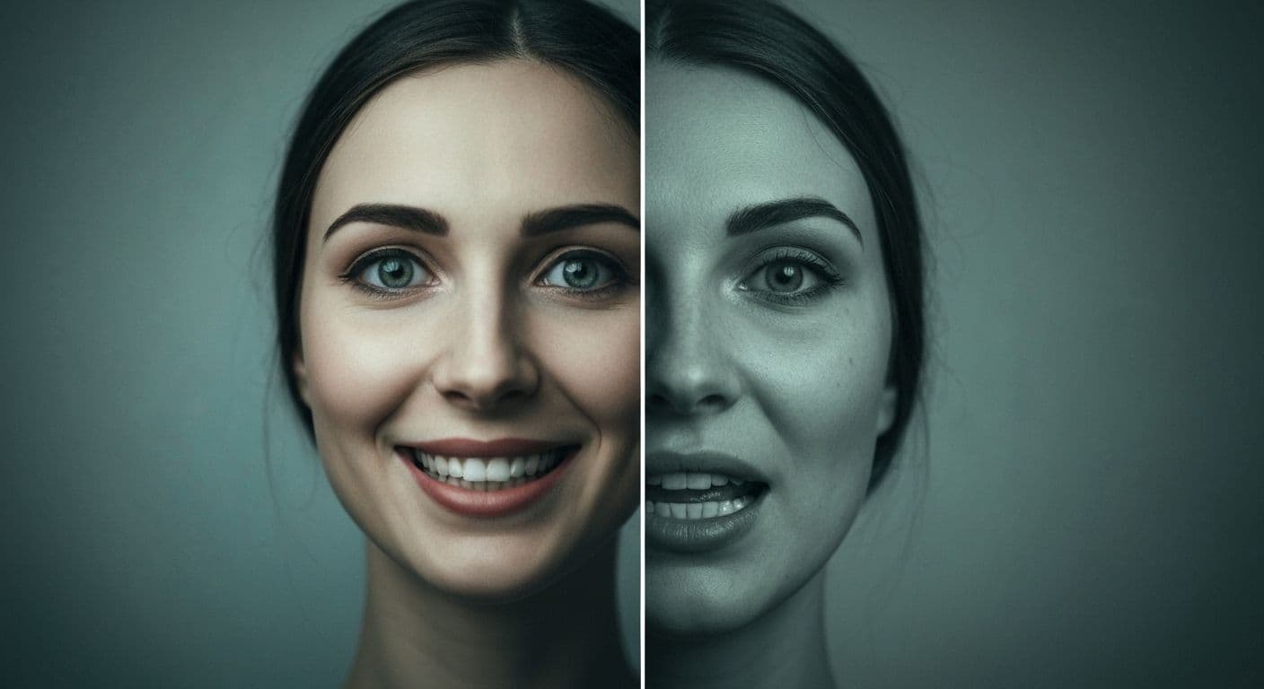 Woman reflecting on covert narcissist breakup patterns and recognizing hidden manipulation tactics from past relationship