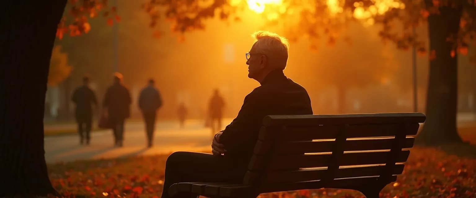 Person reflecting on loss of friendship grief while maintaining their sense of identity