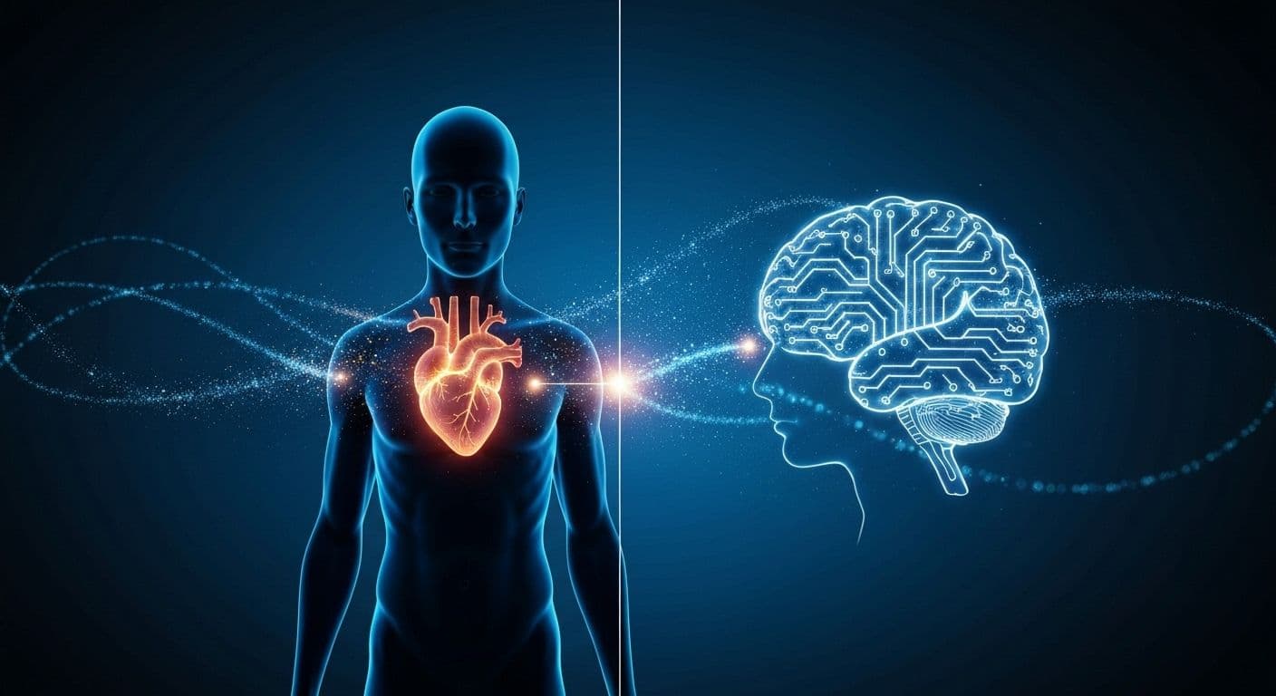 Person practicing emotional self awareness and brainly exercises for better decision-making in digital workplace