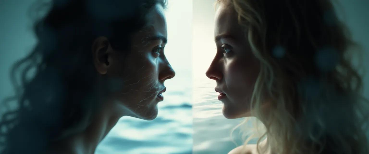 Diagram showing the difference between poor self-awareness and effective self-reflection techniques