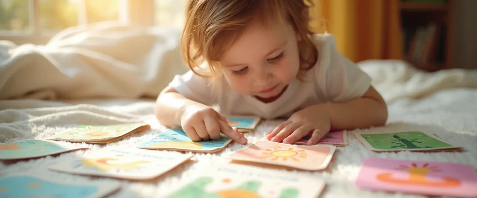 Colorful personalized mindfulness cards designed specifically for children with ADHD