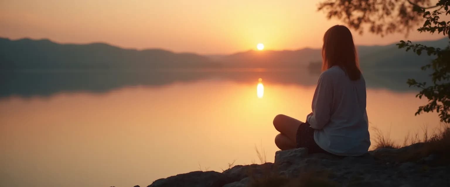 Person practicing life skills self awareness techniques in everyday situations