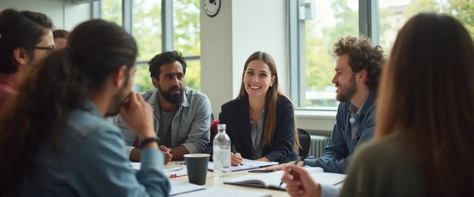 College students participating in structured self-awareness peer feedback exercises