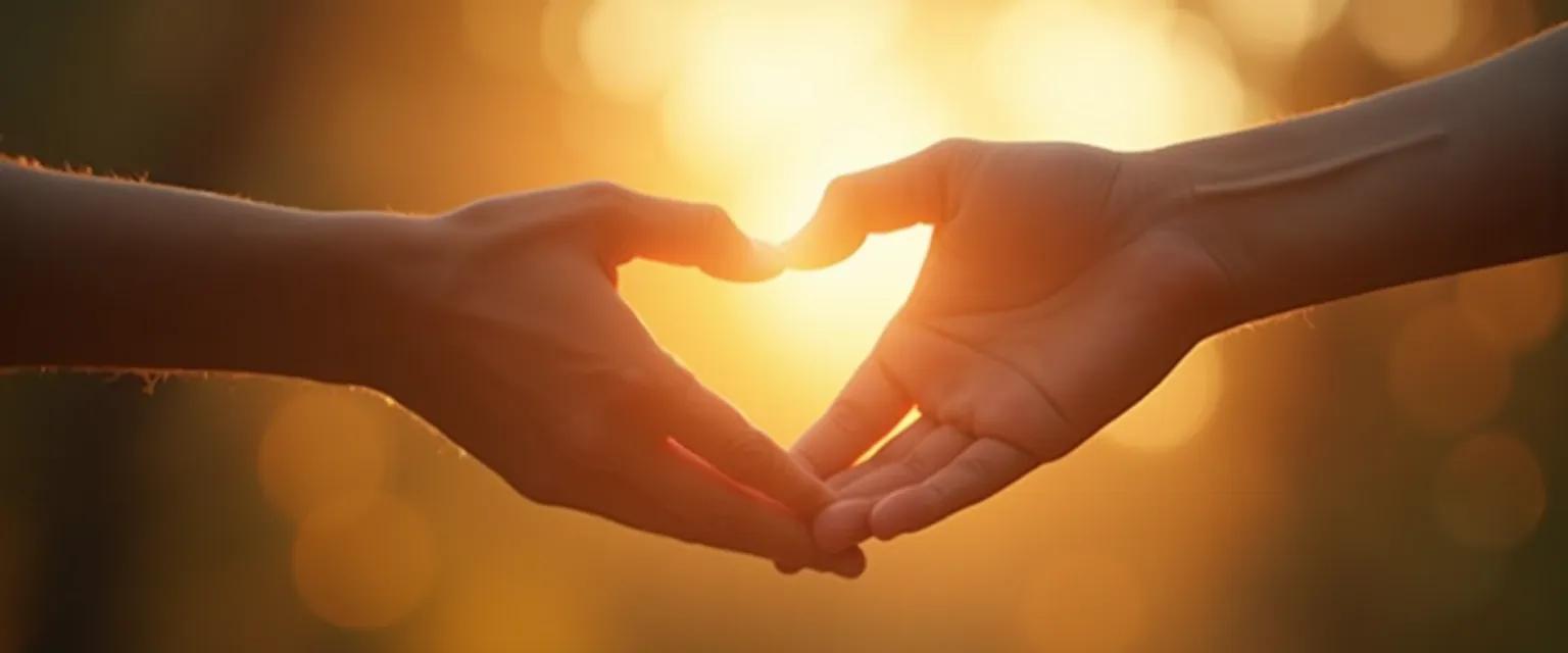 Person embracing new love after heartbreak through trust-building exercises