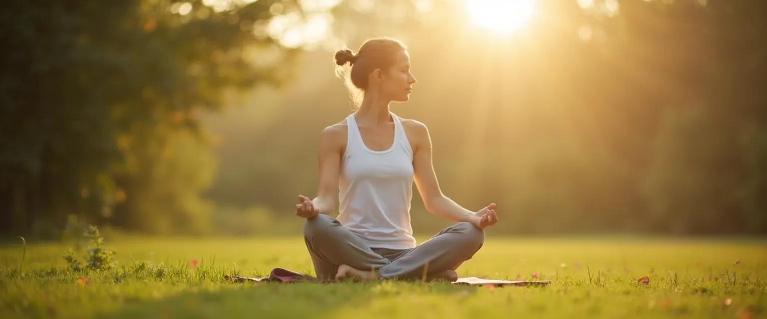 Person practicing gentle mindful movements for chronic pain relief