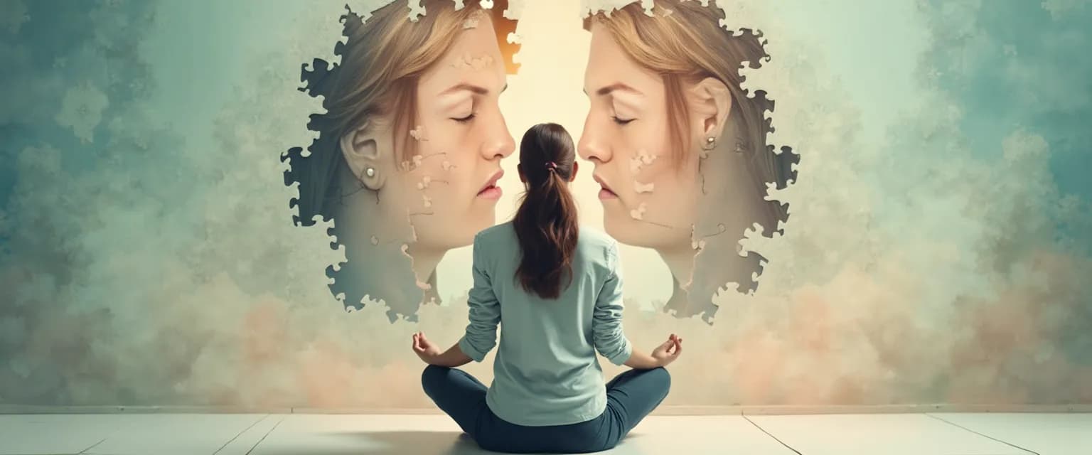 Person practicing emotional self awareness and brainly exercises for better emotional intelligence