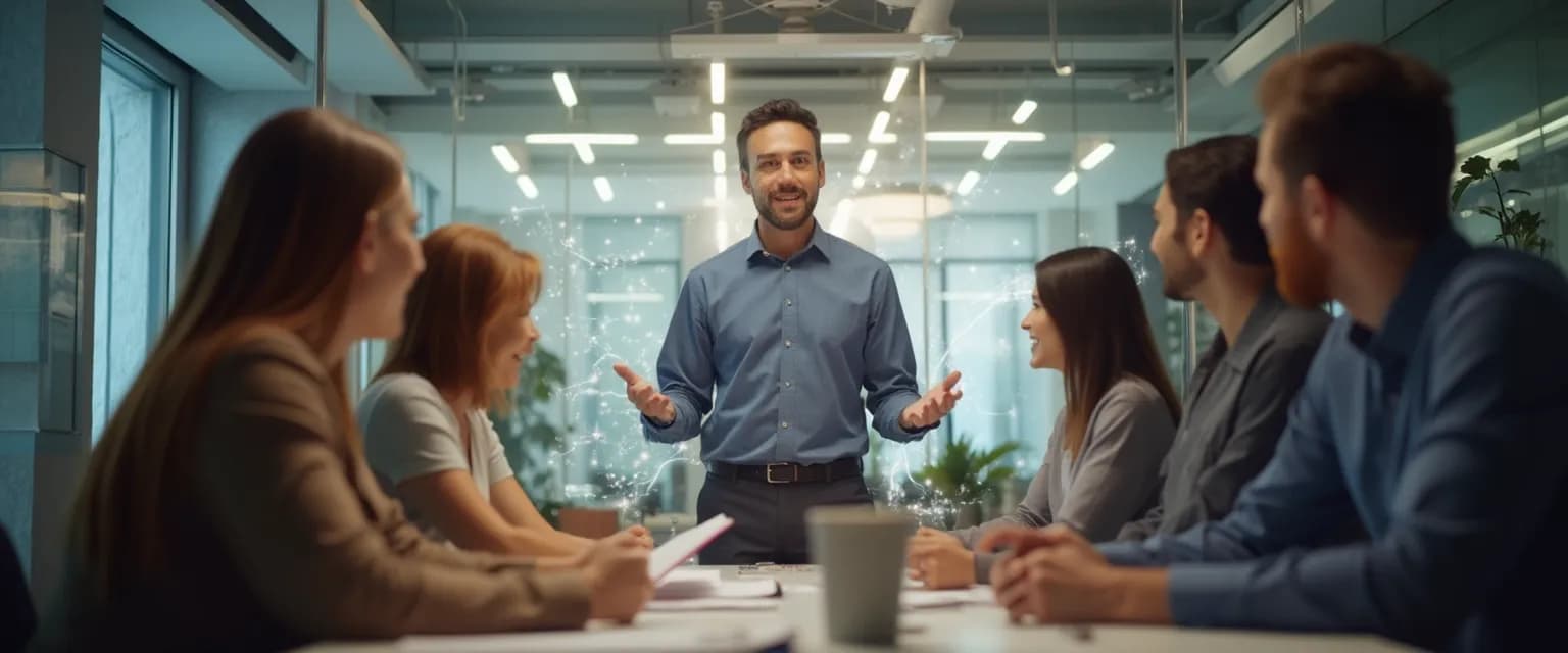 Manager practicing emotional intelligence exercises for effective leadership development