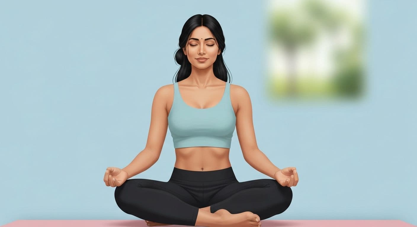 Person practicing EQ and self awareness through mindful emotional check-in and body signal recognition