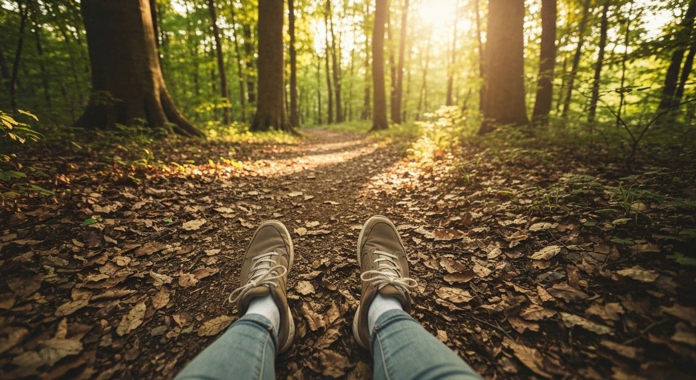 How to Use Mindful Walking When Depression Makes Everything Feel Heavy