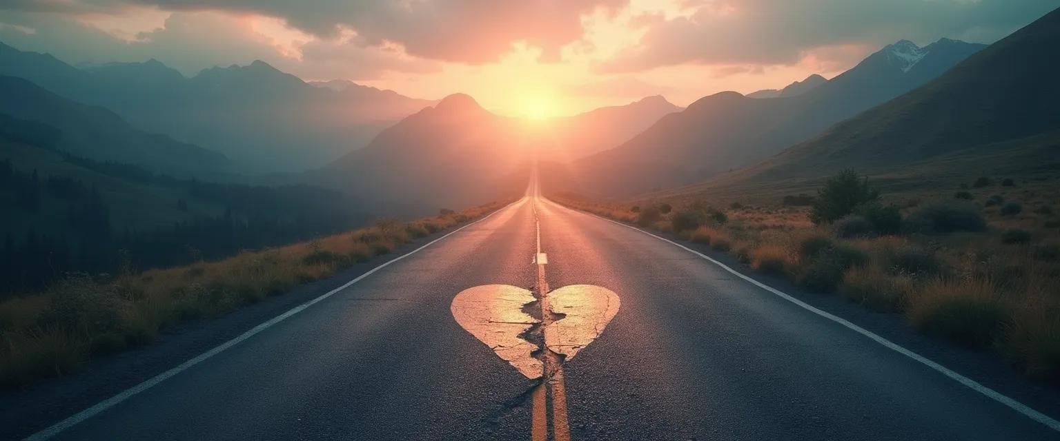 Person confidently moving on after heartbreak using emotional navigation tools