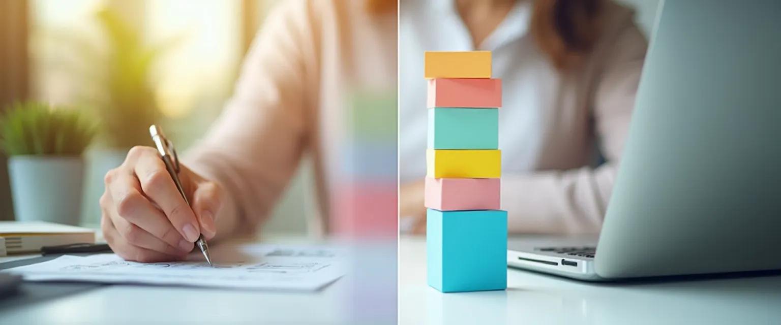 Person successfully managing family commitments without procrastination