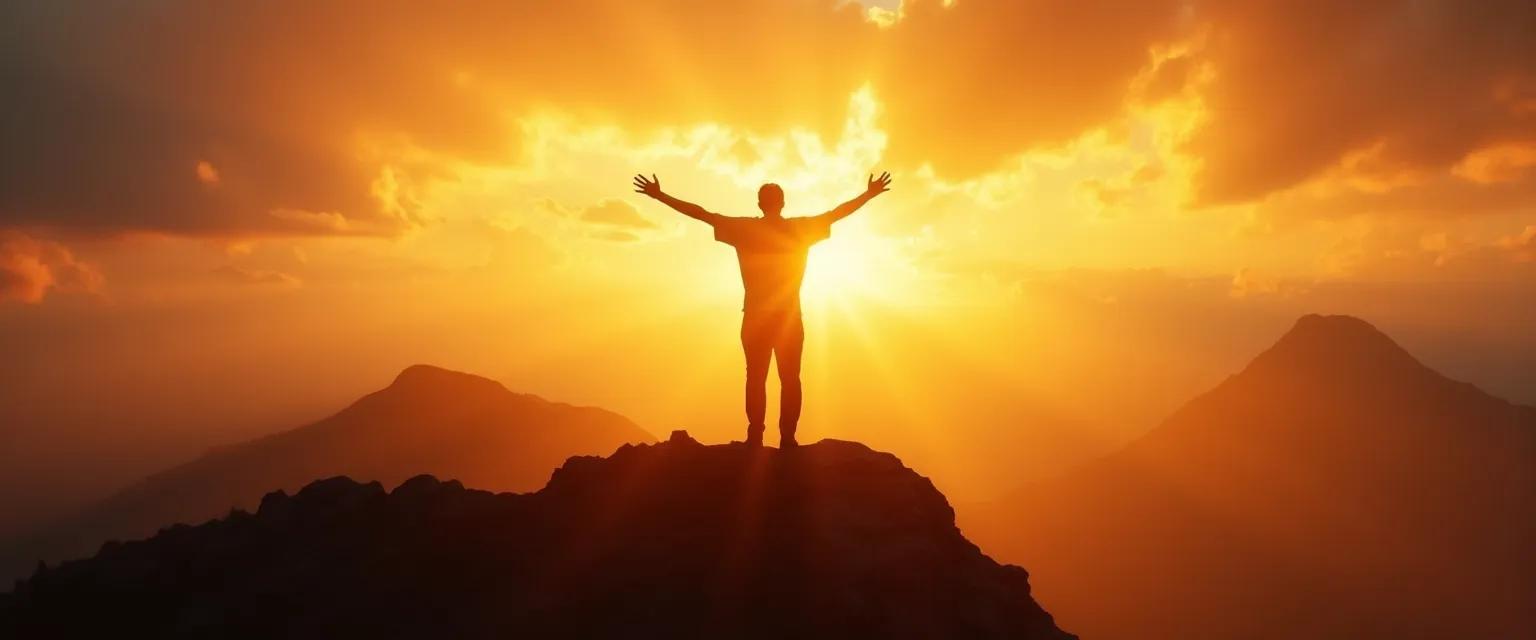 Person practicing daily confidence through personal growth rituals for authentic self-assurance