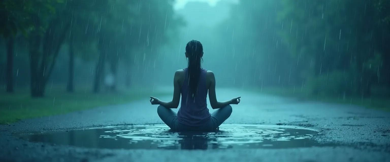 Mark Williams mindfulness RAIN technique diagram for anxiety management