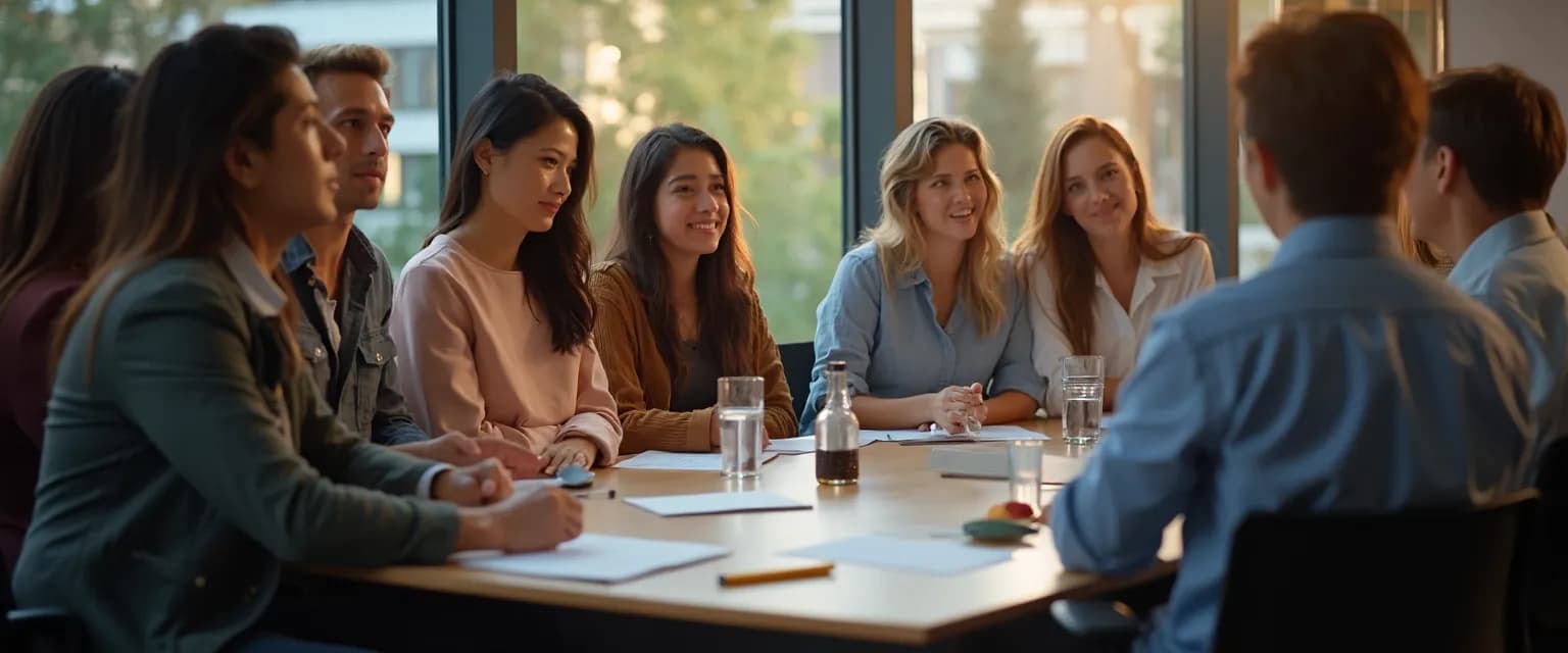 HR professionals evaluating emotional intelligence training courses for their team