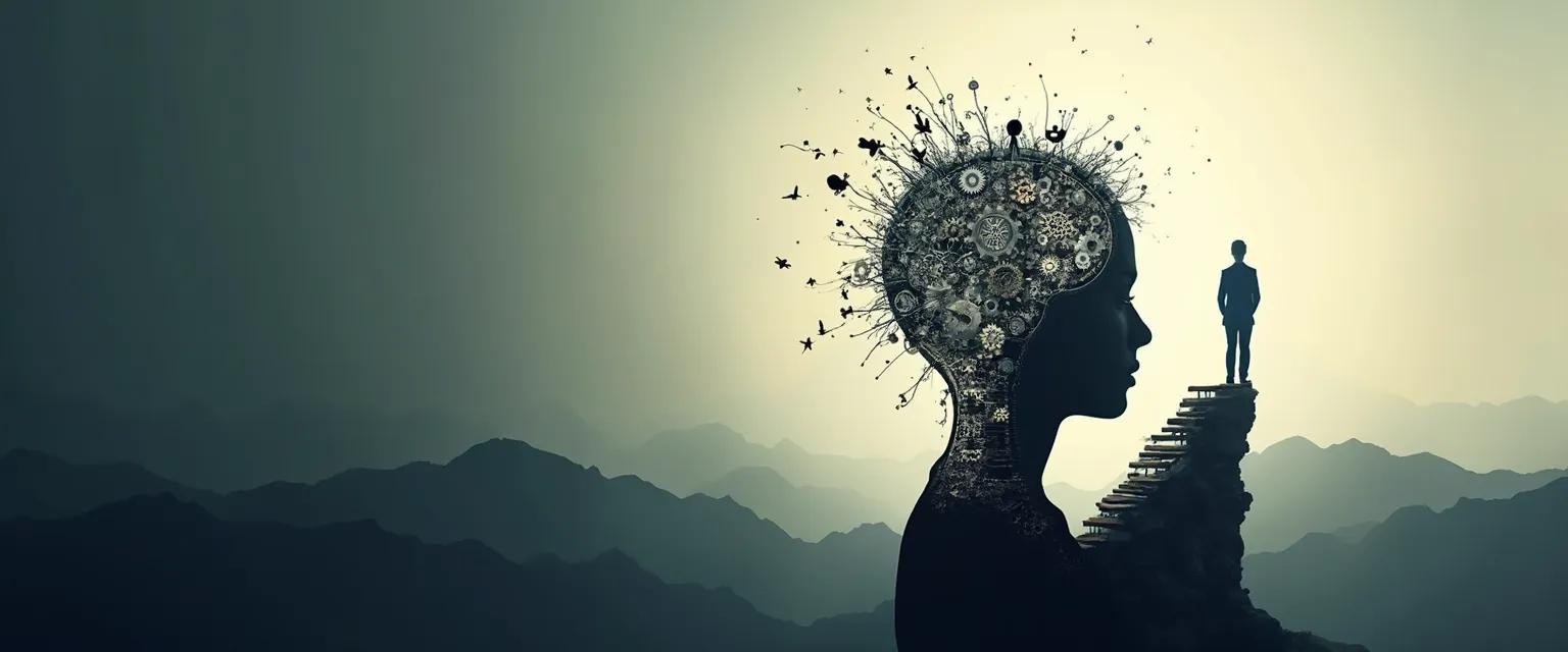 Person practicing mental strength exercises to overcome a weak mind