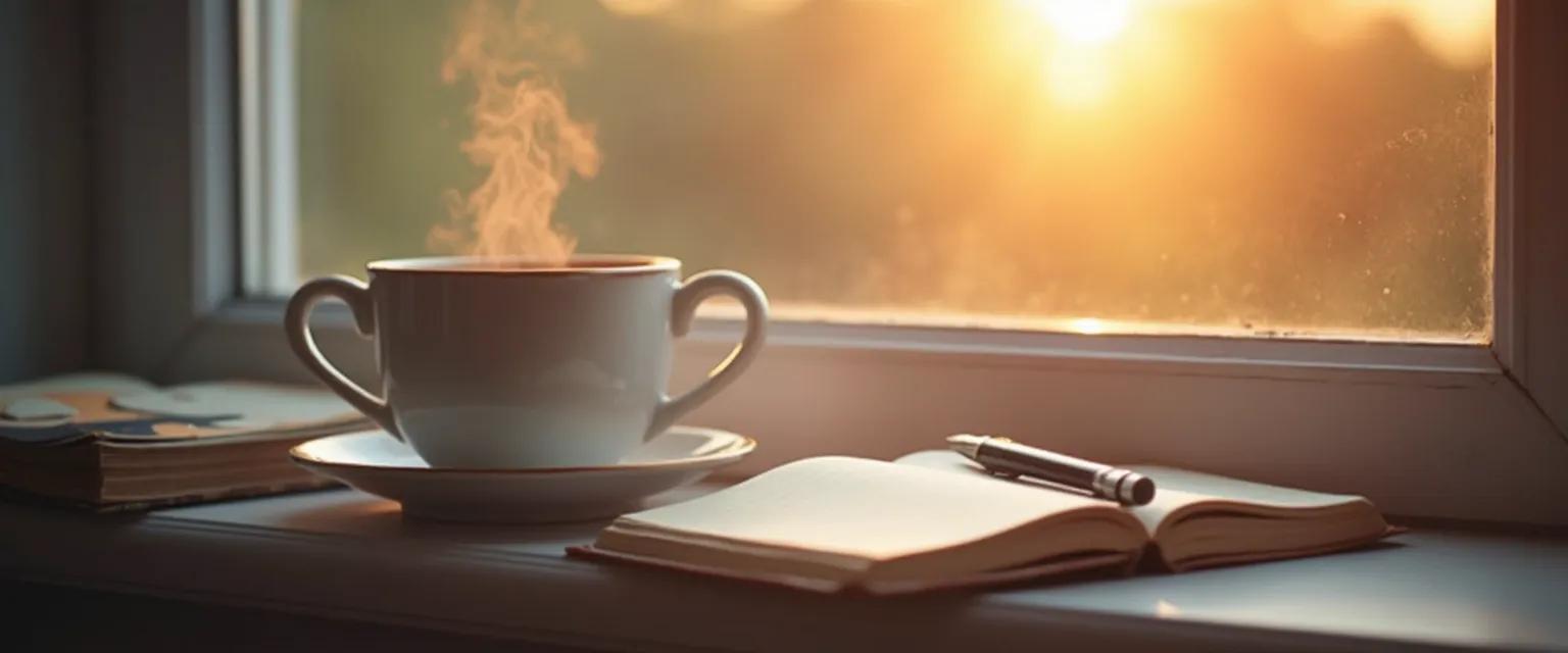 Woman practicing morning meditation while getting over a bad breakup