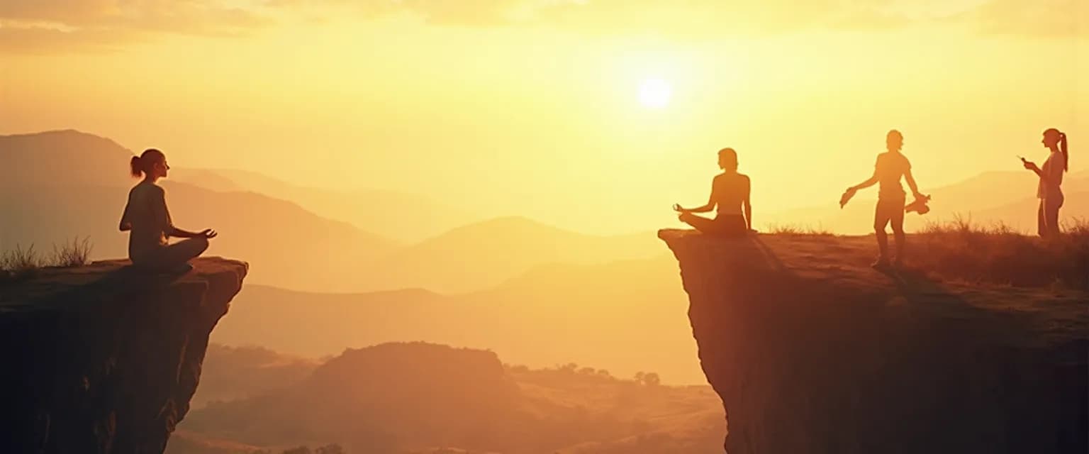 Person exploring unconventional self-awareness exercises to know themselves better