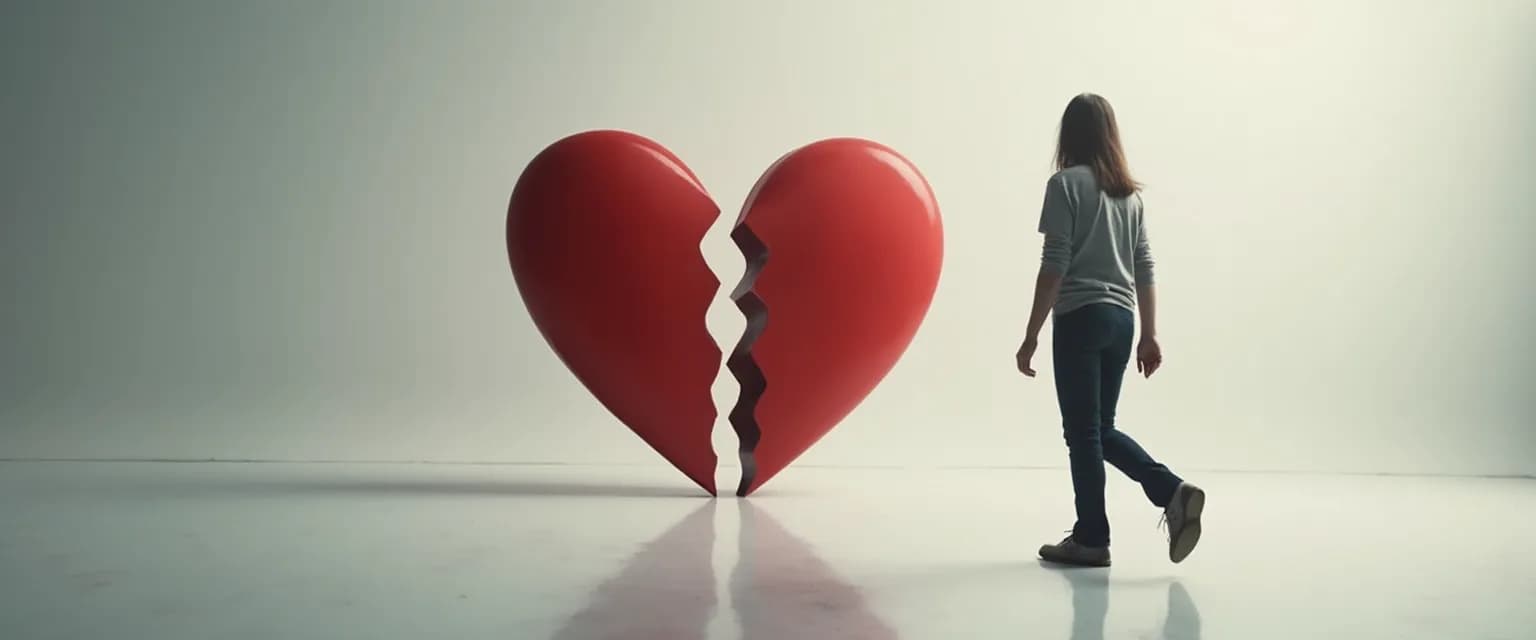 Person recovering from being blindsided by a breakup using emotional wellness techniques