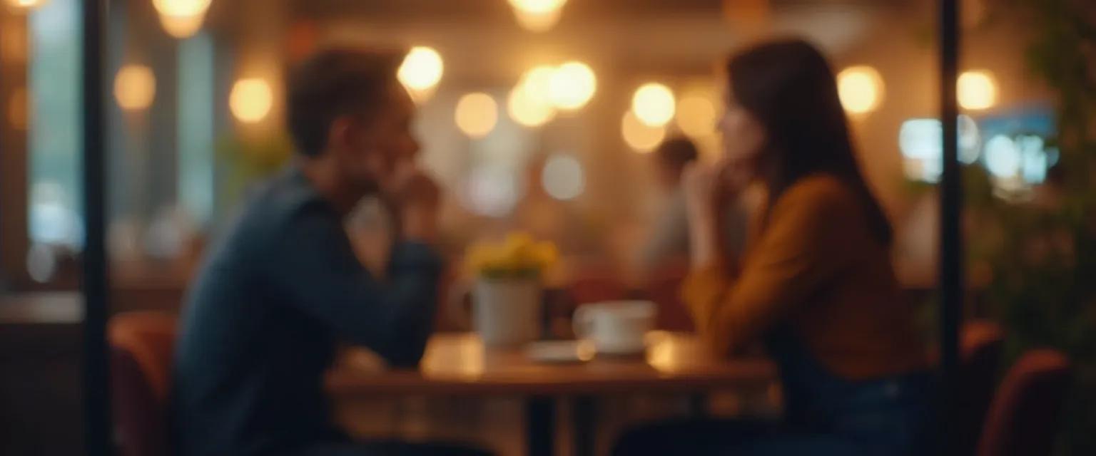 Person smiling confidently before a date, finding love again after heartbreak