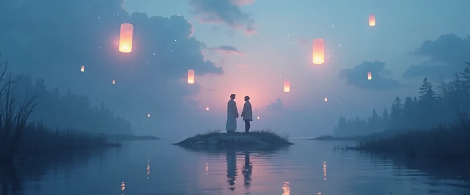 Person practicing mindfulness while dating after a breakup