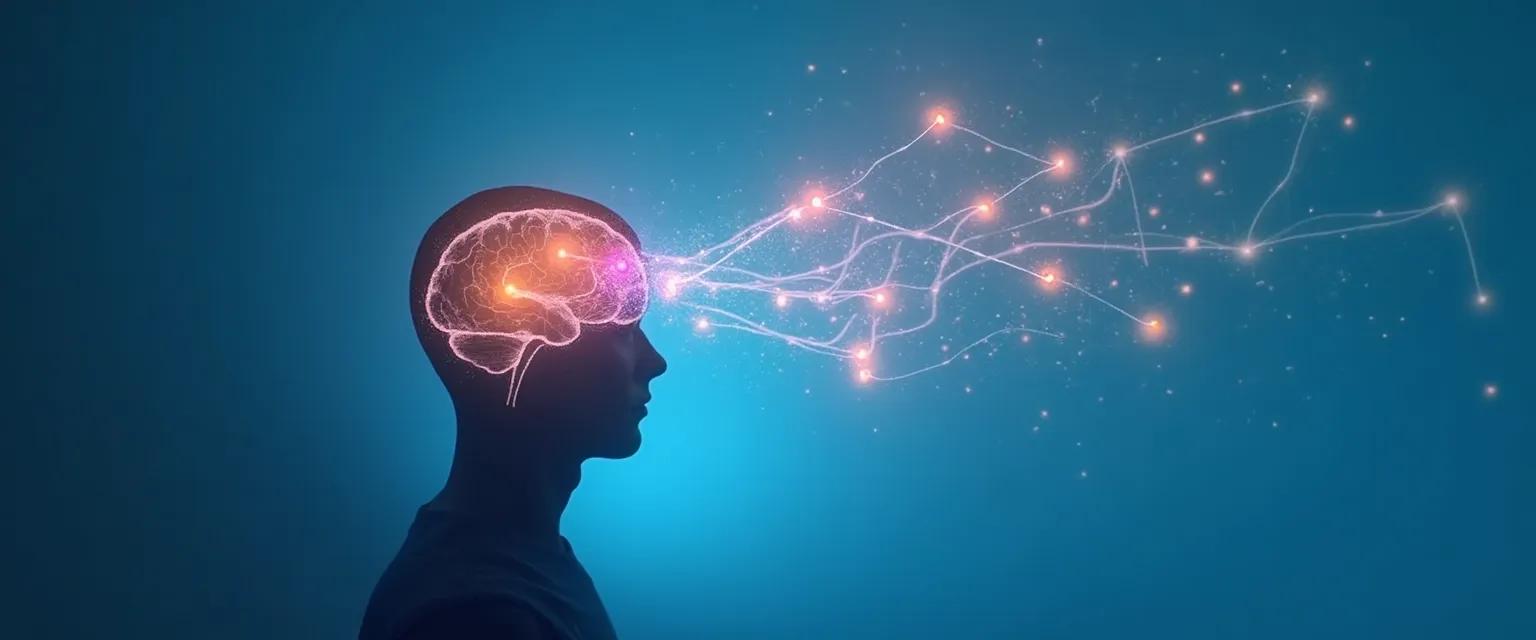 Person practicing daily mental exercises on their journey of the mind