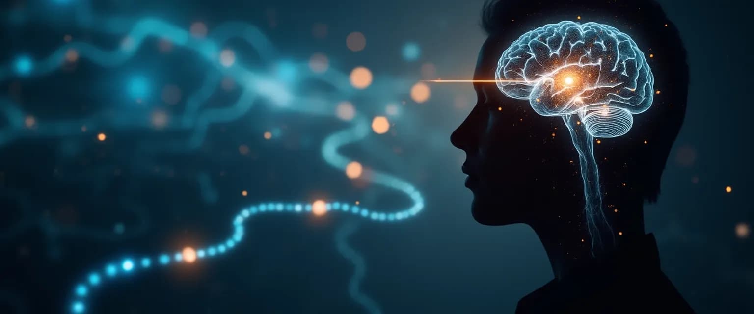 Person engaging their conscious mind during decision-making process