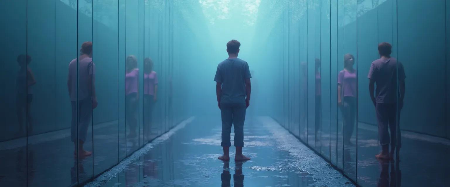 Diagram showing the five levels of self-awareness with everyday examples