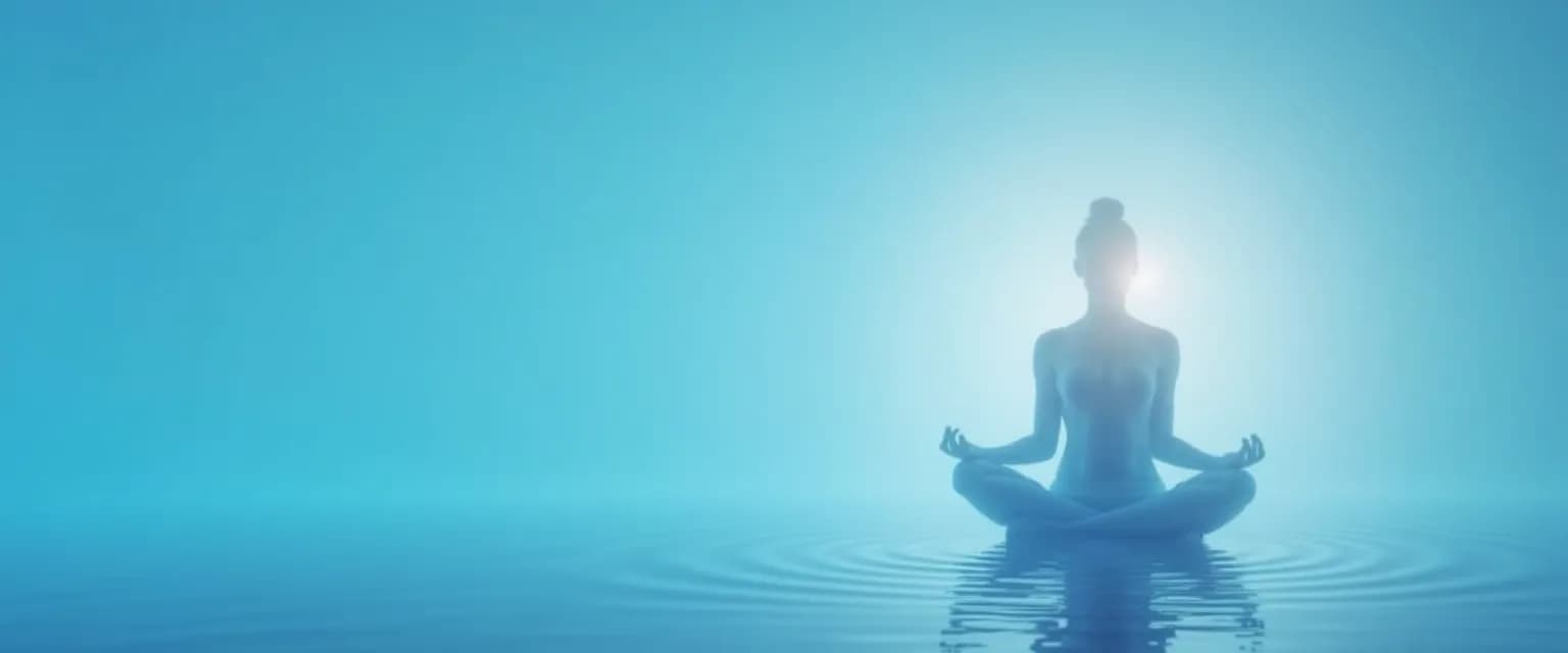 Person practicing 5-minute guided meditation for anxiety relief