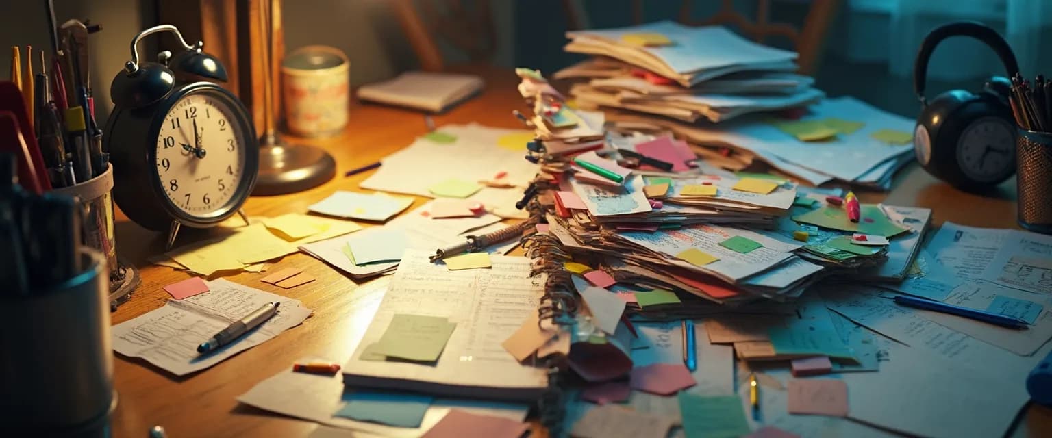 Diagram showing why people procrastinate due to perfectionism and strategies to break the cycle