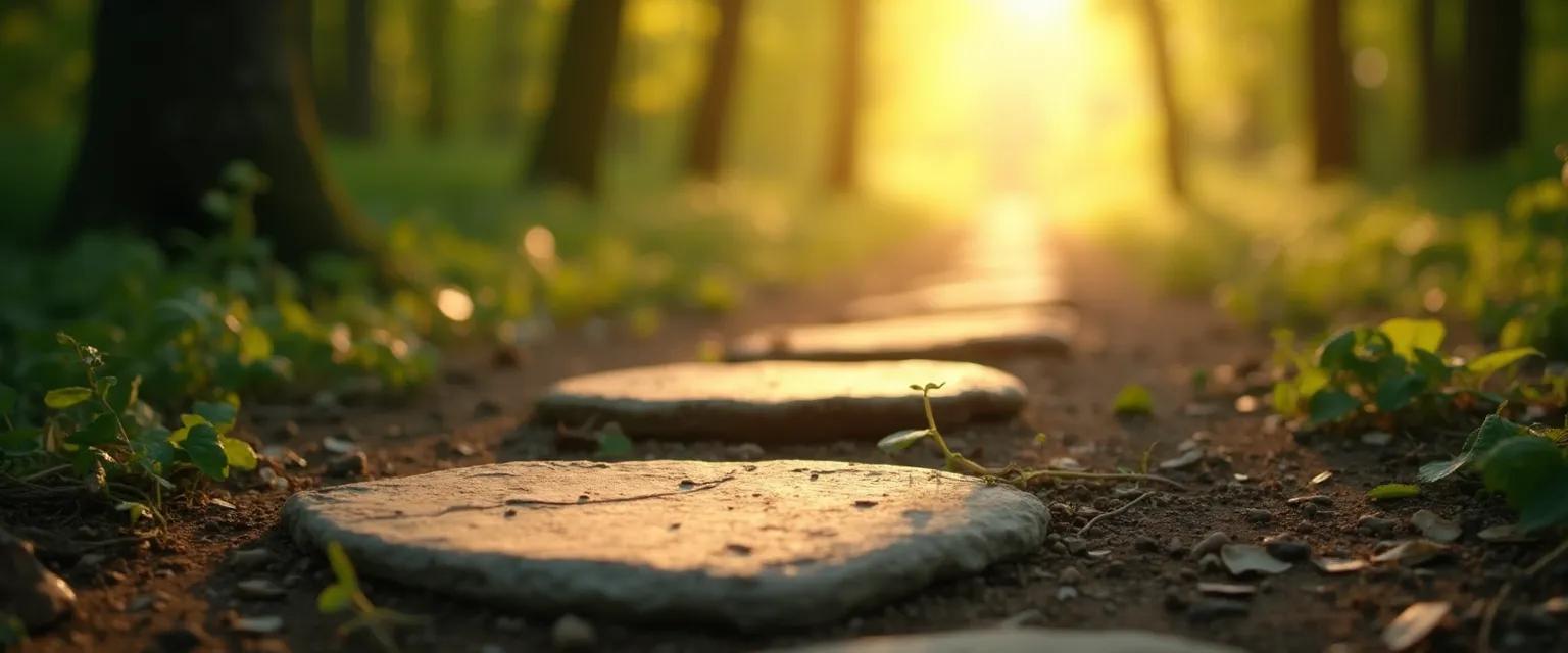 Person overcoming procrastination during personal development by taking imperfect action