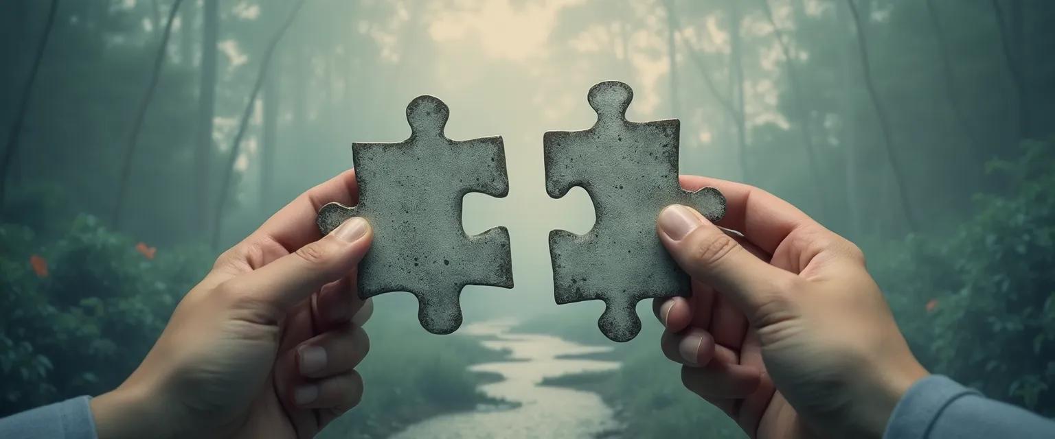 Person breaking free from the cycle of multiple breakups with the same partner