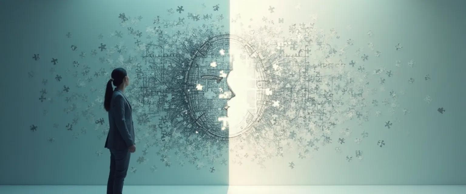 Person practicing beginner's mind approach to solve everyday problems