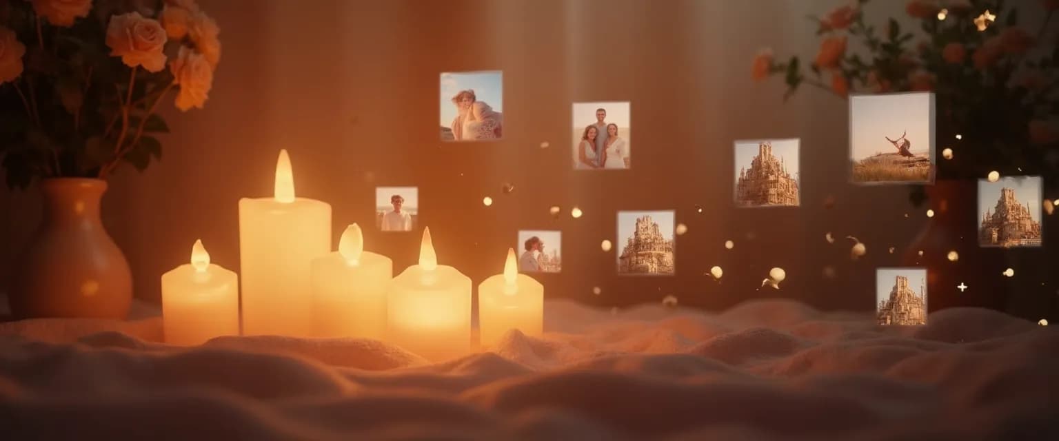 Supportive grief share online community with members connecting in a safe digital space