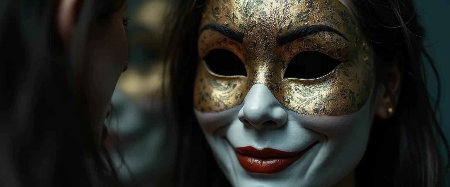 Person balancing self-love and self-awareness for genuine confidence