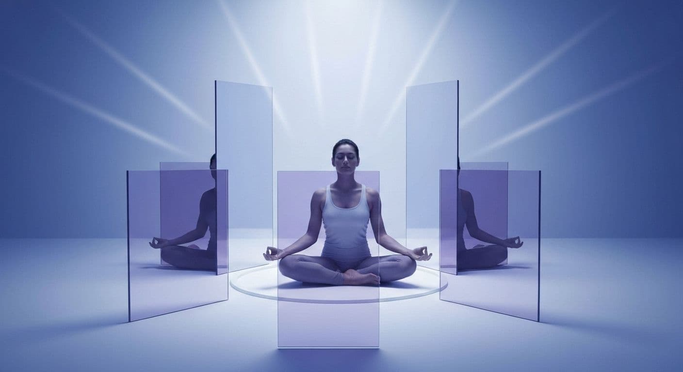 Diagram showing the 4 types of self-awareness and their connection to anger management techniques