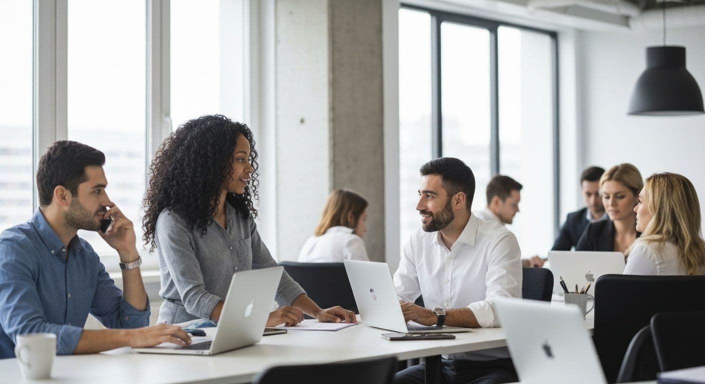 Team meeting showing genuine examples of self awareness in the workplace through productive feedback discussion