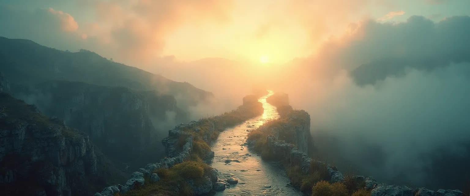 Person navigating mental bumps on the path to personal growth and development