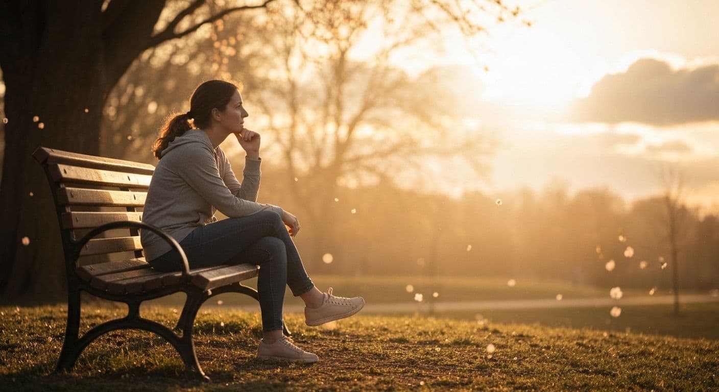 Person reflecting on second heartbreak while gaining emotional wisdom and relationship skills